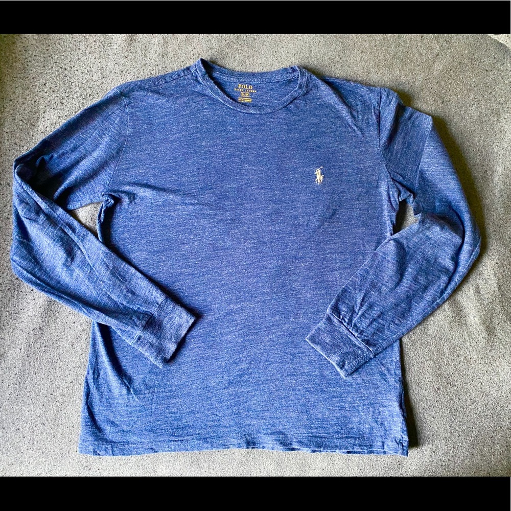 Ralph Lauren Polo Long Sleeve Crewneck Tee Boys Sm